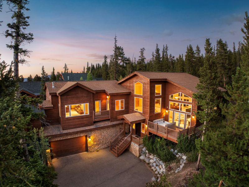 Breckenridge duplex for sale with ski-area views